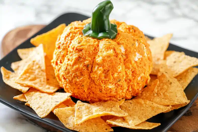 Southwest Pumpkin Cheese Ball: 20-Minute Party Showstopper